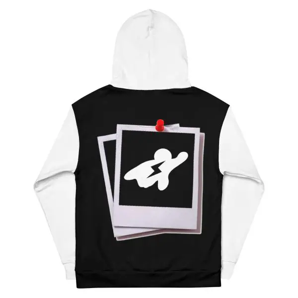 SUPERNAR Pinned Hero Photo Unisex Hoodie