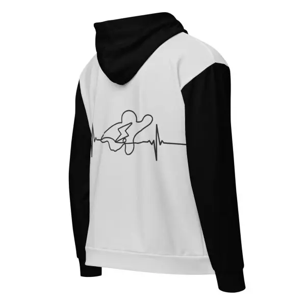 SUPERNAR Hero-Heart rate Unisex zip hoodie