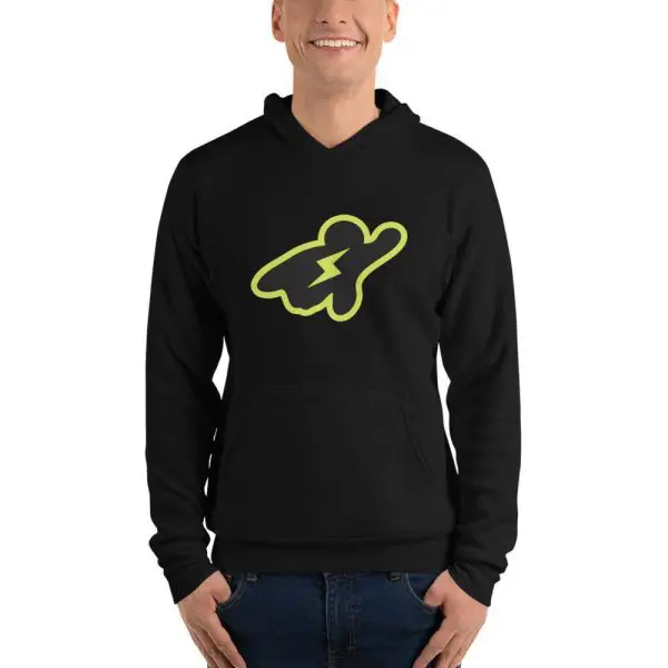 SUPERNAR Hero-Sticker Unisex hoodie