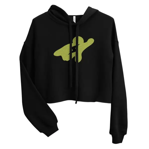 SUPERNAR Hero-Dissolve Crop Hoodie