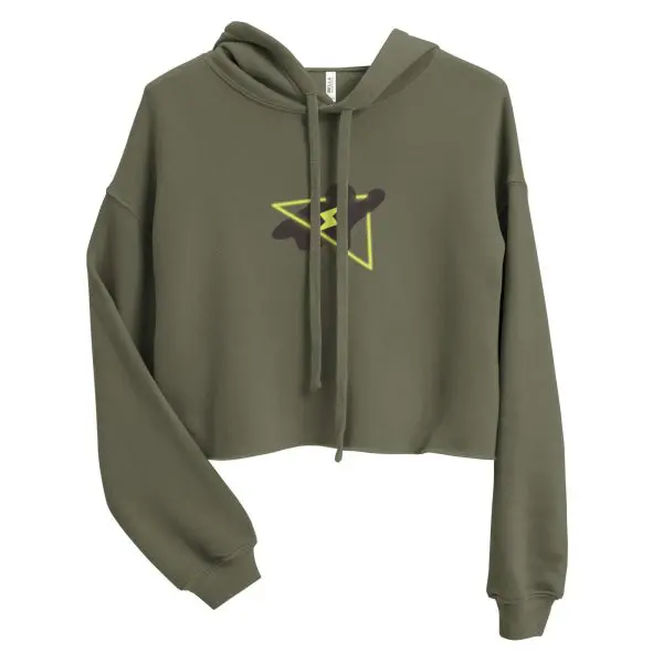 Supernar T-Glow Crop Hoodie