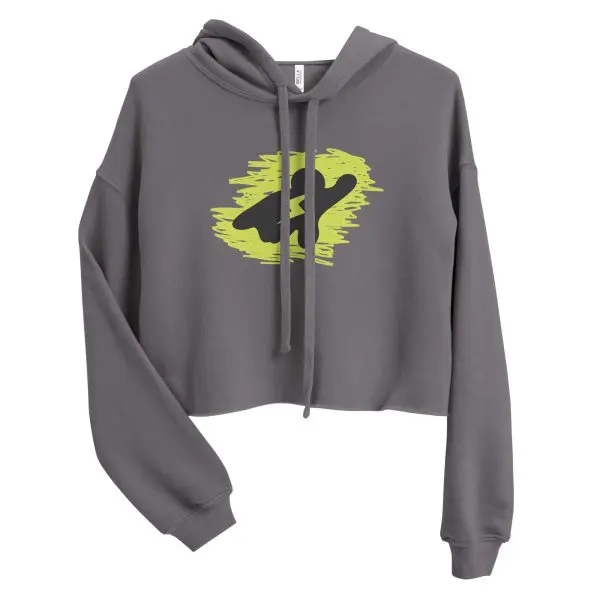 SUPERNAR Hero-Scribble Crop Hoodie