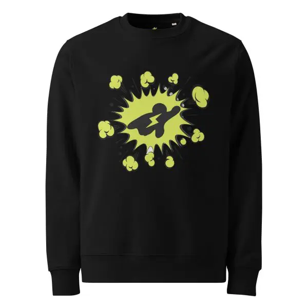 SUPERNAR Hero-Comic Puff Unisex eco sweatshirt