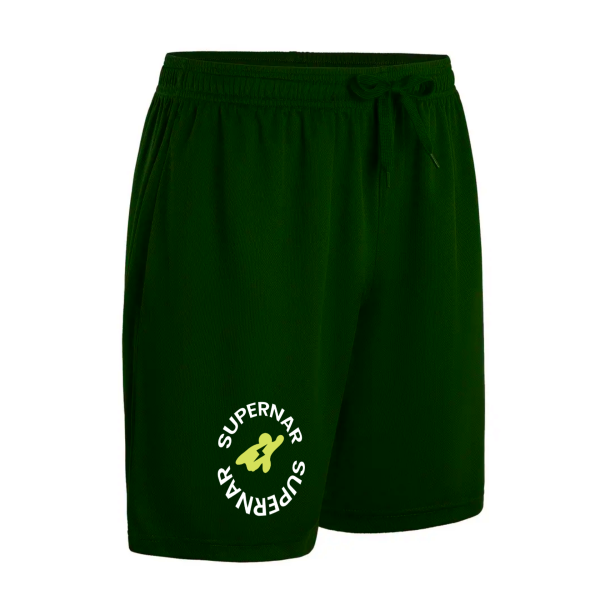 Supernar Circled Logo Mesh Short